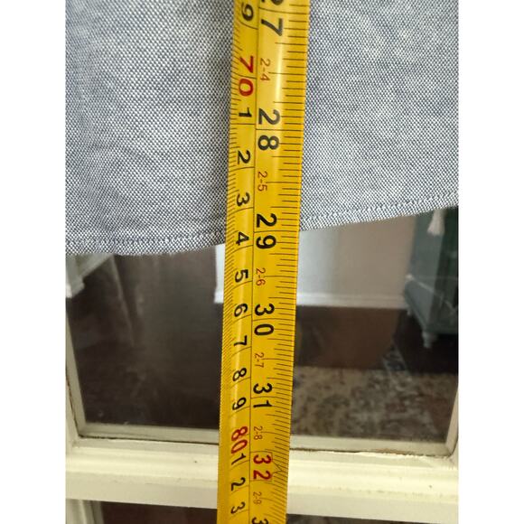 APOLIS Global Citizen Men's washed Oxford Blue Button Down Shirt size small - Picture 9 of 12